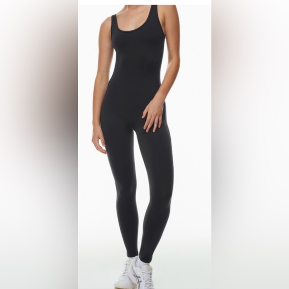 Pants - NWOT Black Ribbed Sleeveless Jumpsuit